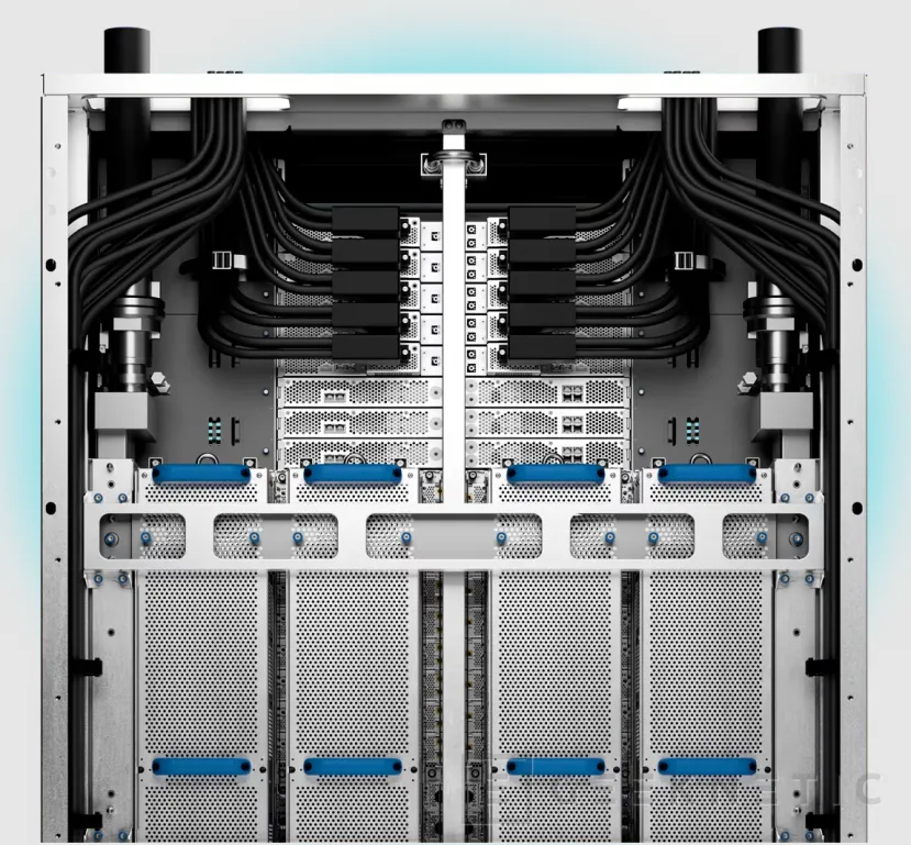 Geeknetic AMD Helios: its first AI rack with 72 Instinct MI455X GPUs and 31 TB of HBM reaches 2.9 EXAFLOPS 3