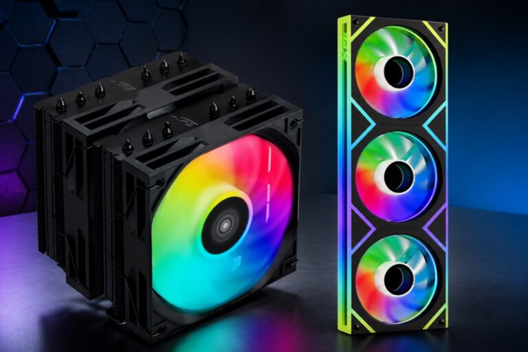 ADATA XPG renews its cooling range with INFINITY fans and MAESTRO heatsinks