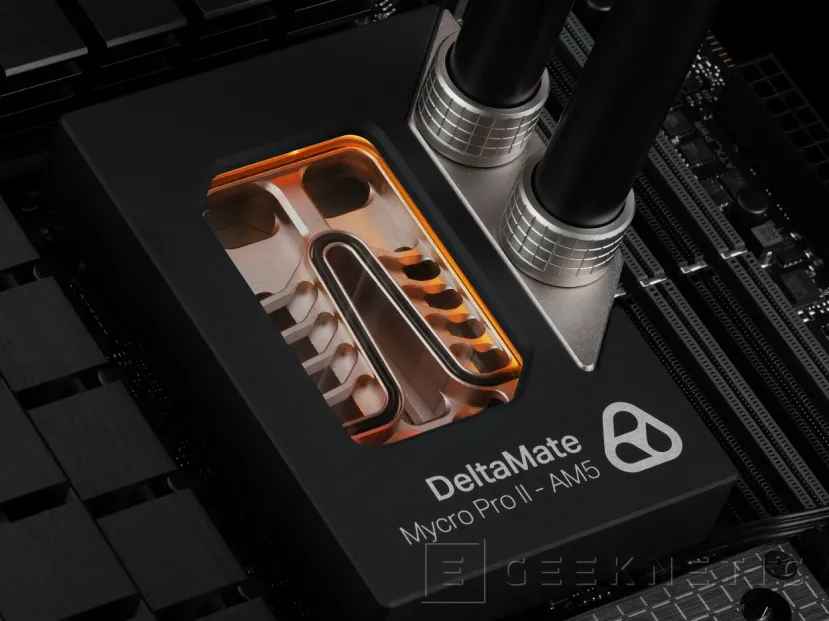 Geeknetic Thermal Grizzly launches DeltaMate MPII RL blocks with a different internal design optimized for each type of CPU (AMD or Intel) 2
