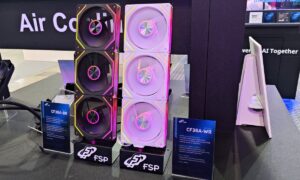 FSP CF36A-BR and CF36A-WR: ventilation with ARGB, daisy-chain connection and 3-in-1 design in black and white