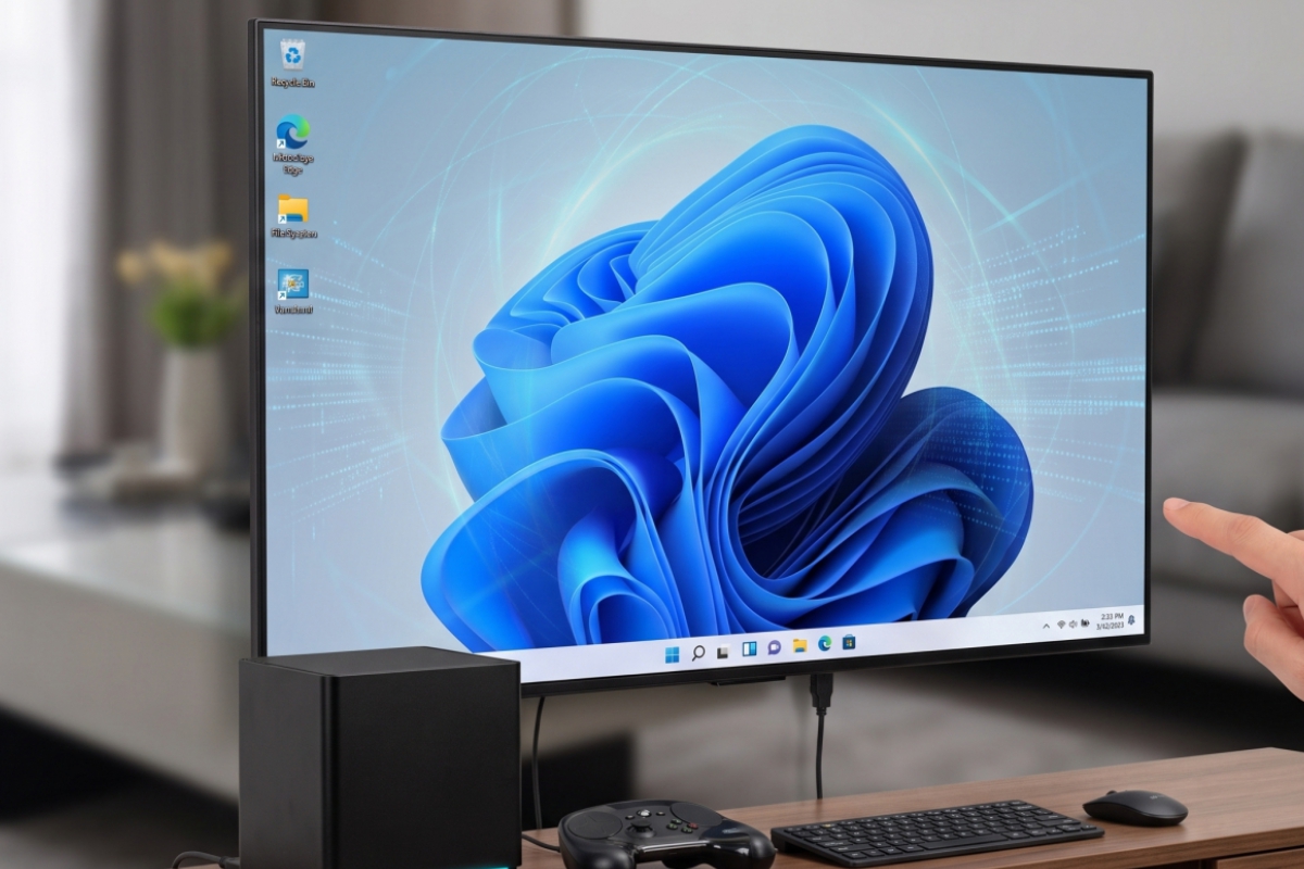 The Steam Machine is now compatible with Windows thanks to the drivers provided by Valve