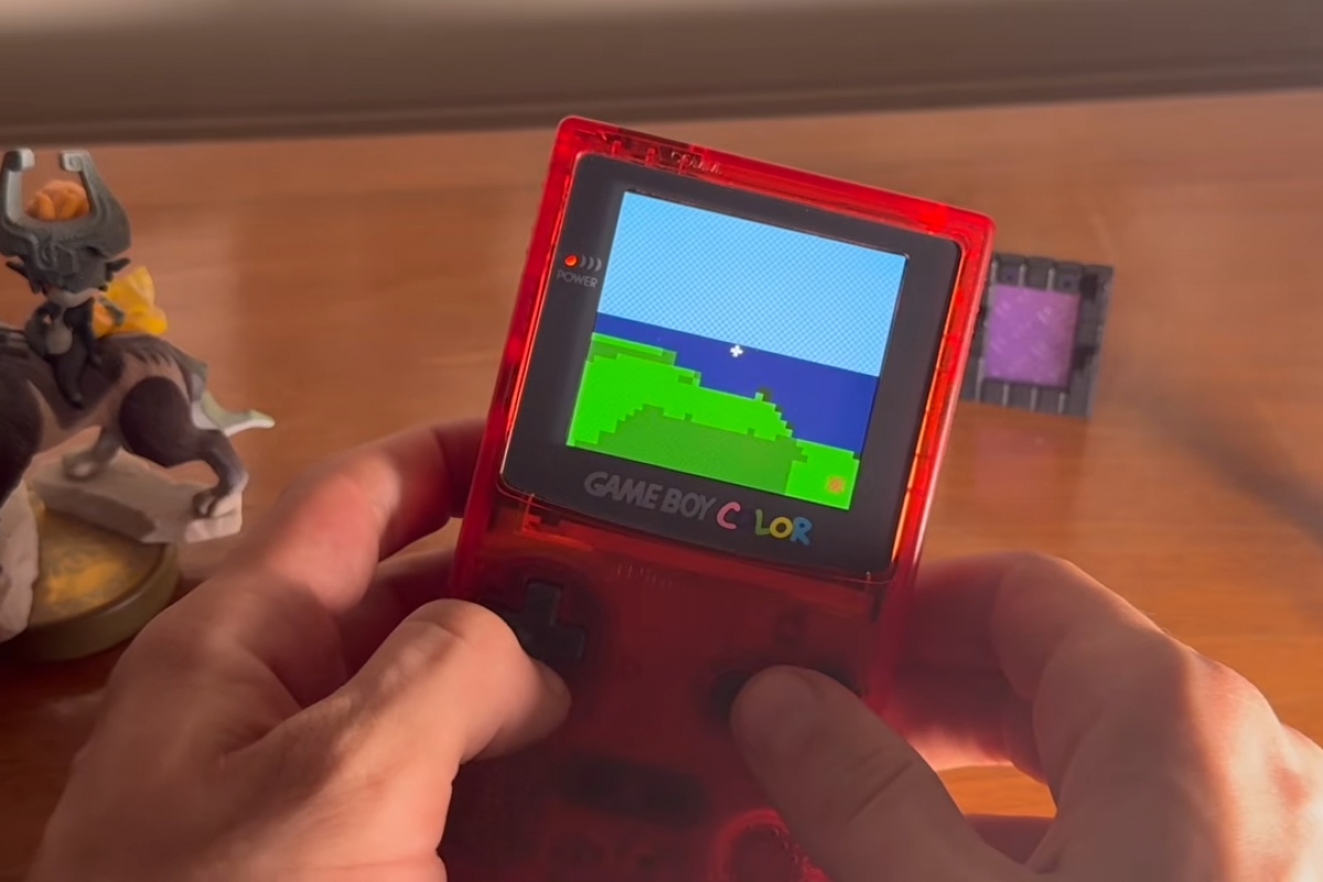 They manage to run a 3D version of Minecraft on Game Boy Color and even on the original Game Boy