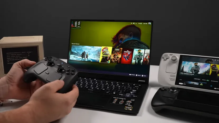 Geeknetic They test SteamOS 3.9 on a laptop with an AMD Ryzen AI Max+ 392 and a Radeon 8060S with games like Spider-Man 2 at more than 80 FPS 2