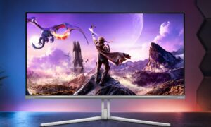 The Philips Evnia 32M2N8900P combines 240 Hz QD-OLED panel with 4K resolution