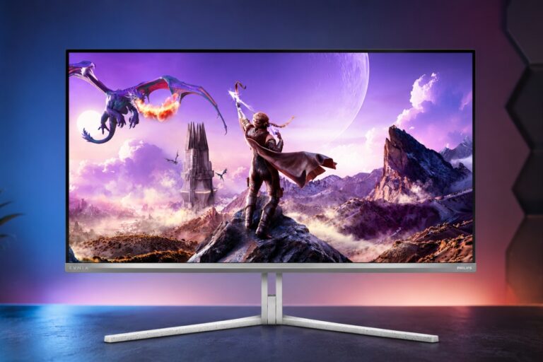 The Philips Evnia 32M2N8900P combines 240 Hz QD-OLED panel with 4K resolution