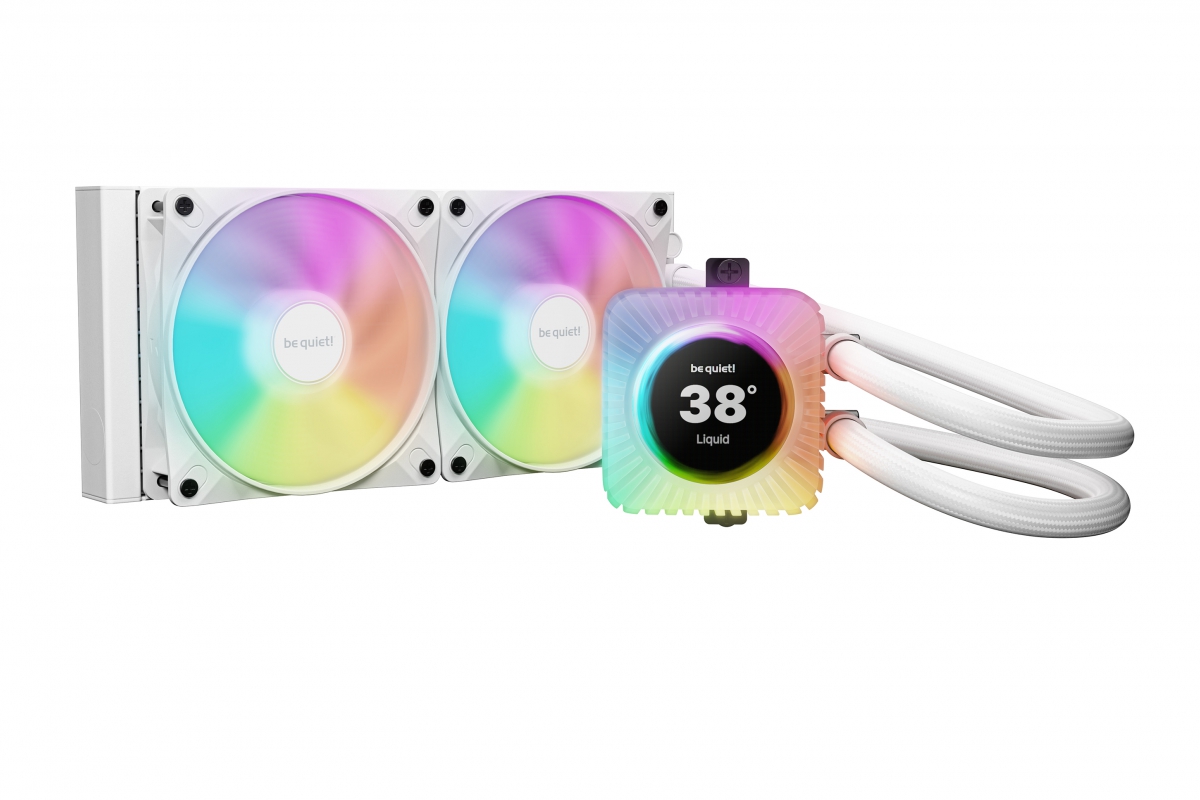 be quiet! puts its AIO Light Loop IO LCD on sale with a 2.1-inch IPS screen from 204.90 euros