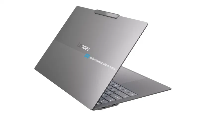 Geeknetic Lenovo prepares an ultra-thin ThinkBook that hides its USB-C ports in a projection so as not to lose thickness 2