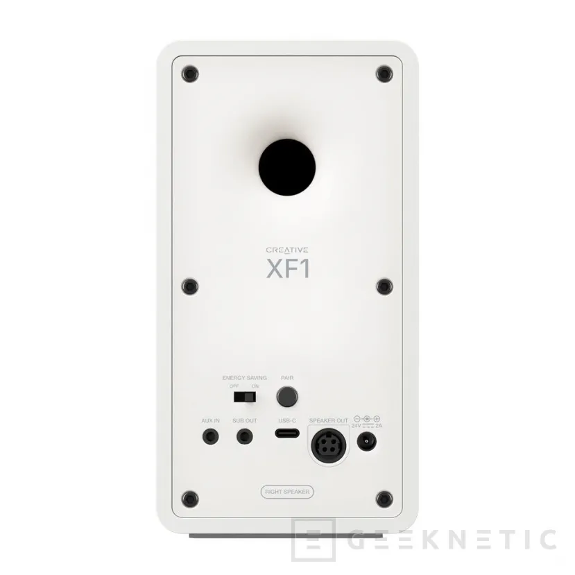 Geeknetic Creative launches the XF1, a desktop speaker with Hi-Res Audio certification and 72W of power 2