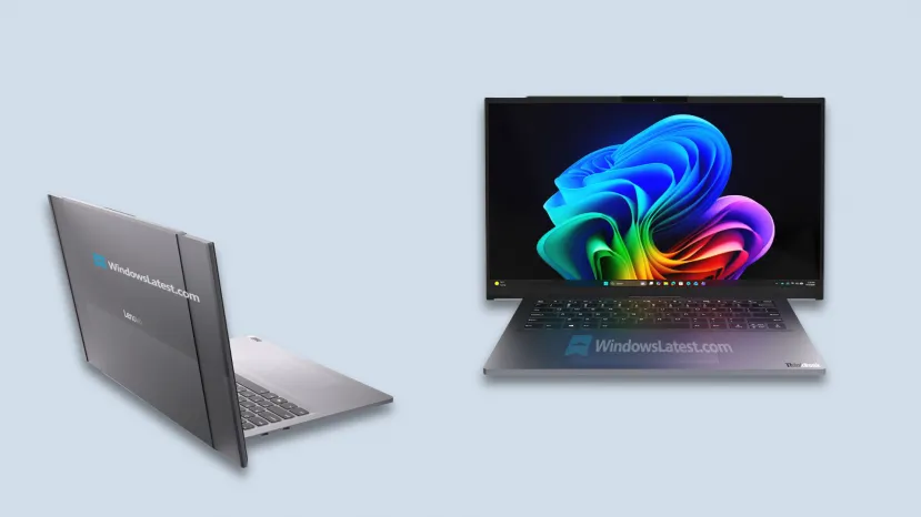 Geeknetic Lenovo prepares the ThinkBook Swan, a laptop capable of automatically stretching its screen horizontally 2