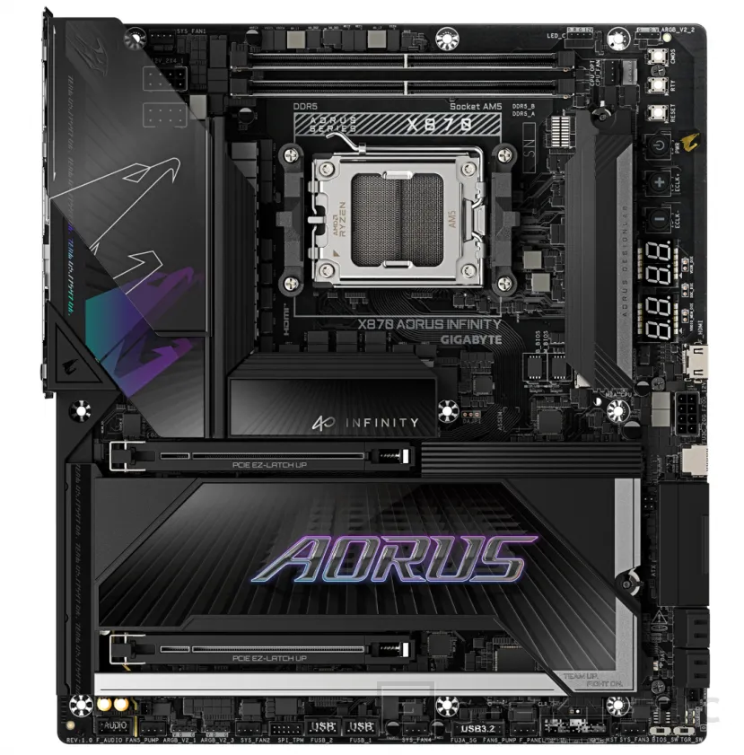 Geeknetic Gigabyte officially launches its X870 AORUS Infinity, an overclock-focused motherboard for AM5 2