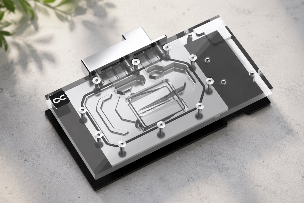 Alphacool designs a specific water block for the Intel Arc Pro B60 AI GPU