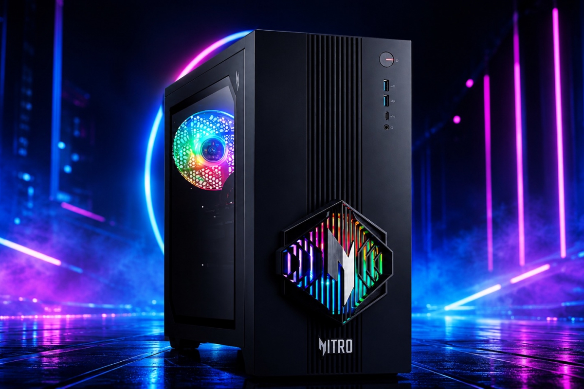 Acer launches the Nitro 30, a 28-liter gaming PC with Radeon RX 9070 XT and Ryzen 7 8700F