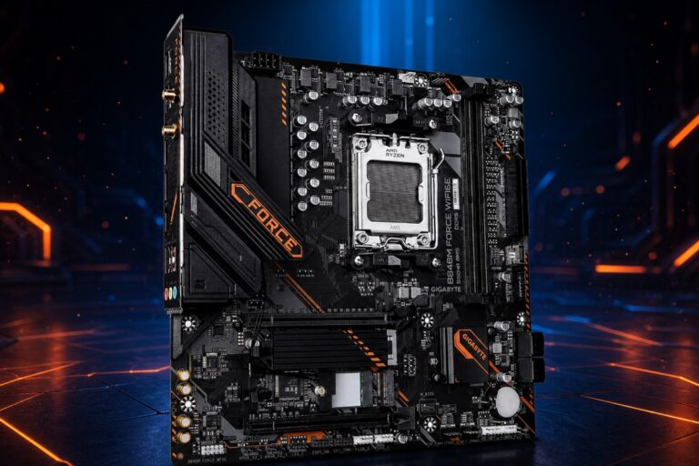 GIGABYTE launches B840M motherboard with orange and black design: includes X3D Turbo Mode and DDR5 tuning
