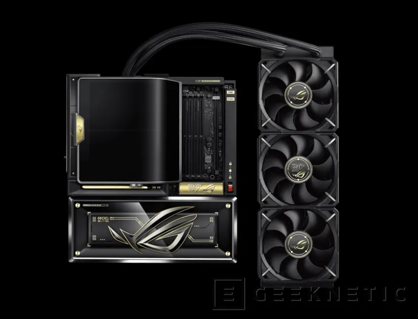 Geeknetic The ASUS ROG Crosshair X870E Edition 20 incorporates the ASMedia ASM58012 controller to add four extra M.2 slots via PCIe 4.0 2