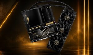 The ASUS ROG Crosshair X870E Edition 20 incorporates the ASMedia ASM58012 controller to add four extra M.2 slots via PCIe 4.0