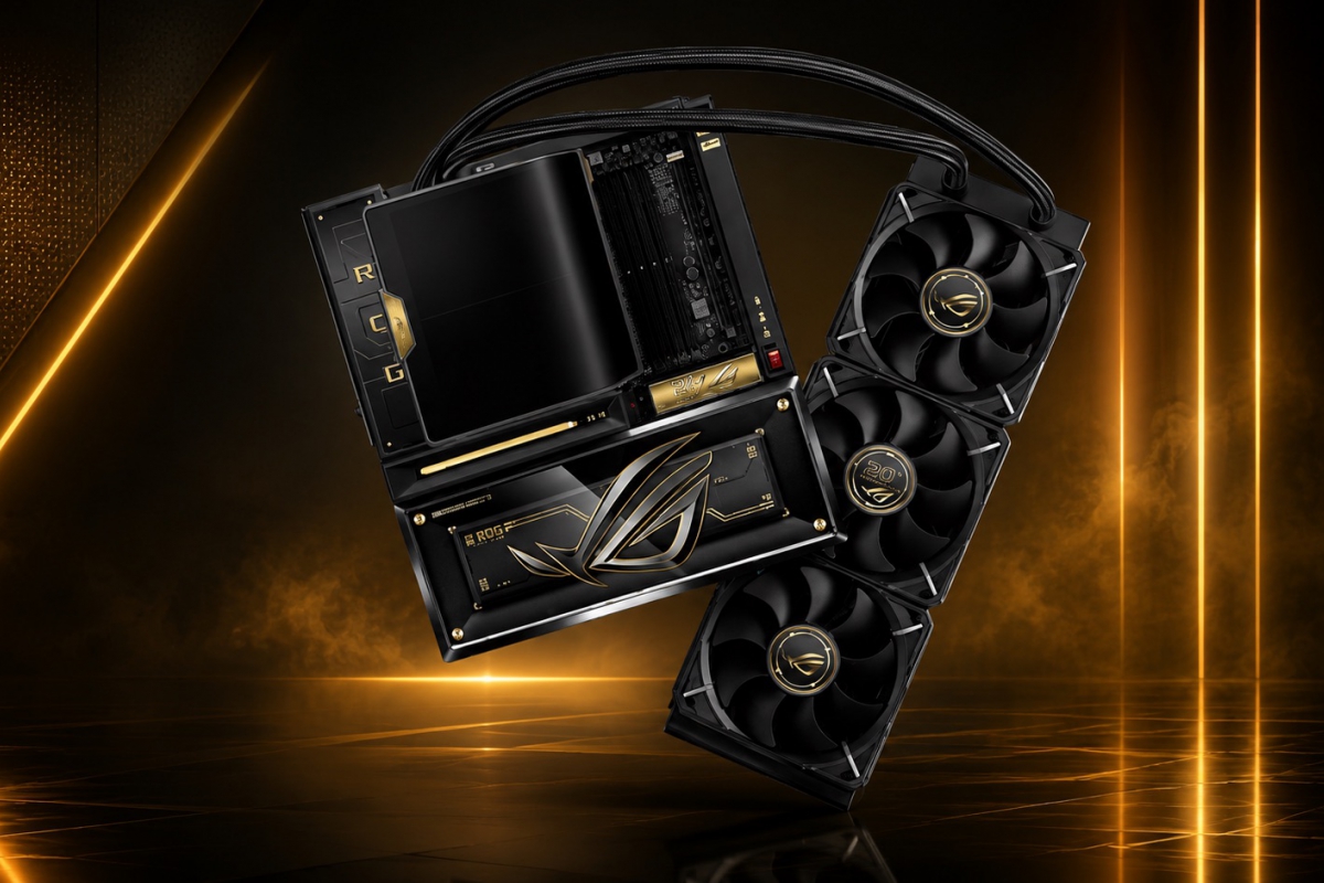 The ASUS ROG Crosshair X870E Edition 20 incorporates the ASMedia ASM58012 controller to add four extra M.2 slots via PCIe 4.0