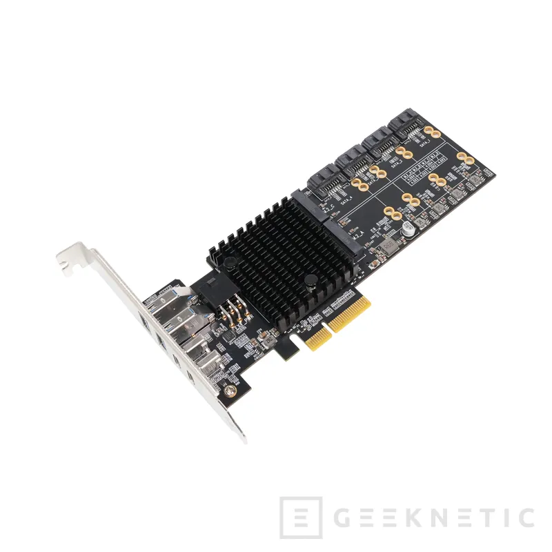 Geeknetic LEKUO PB65MX3 card adds up to 4 M.2 slots for SSD and multiple USB-C up to 20 Gbps 2