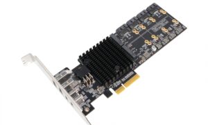 LEKUO PB65MX3 card adds up to 4 M.2 slots for SSD and multiple USB-C up to 20 Gbps