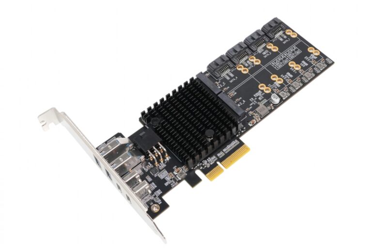 LEKUO PB65MX3 card adds up to 4 M.2 slots for SSD and multiple USB-C up to 20 Gbps
