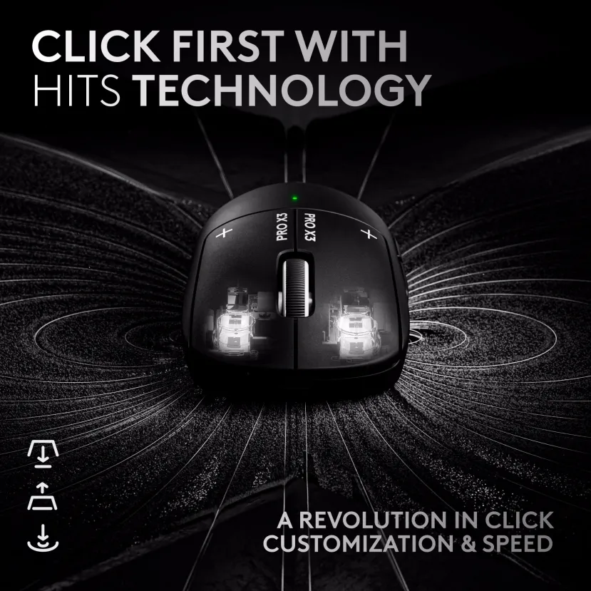 Geeknetic Leaked the new Logitech G Pro X3 Superstrike: 61 grams, replaceable battery and 48,000 DPI Hero 2 sensor 2