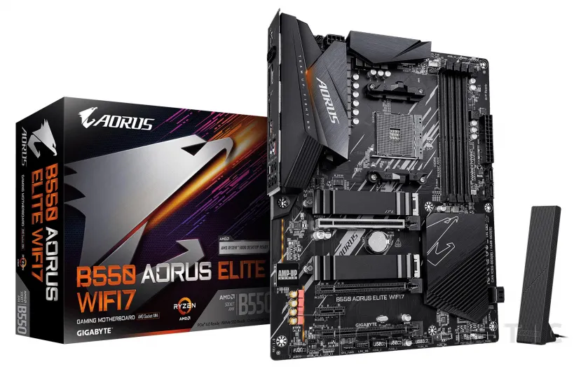 Geeknetic GIGABYTE renews the AM4 socket with B550 X Series boards with WiFi 7 and 10-phase VRM 2