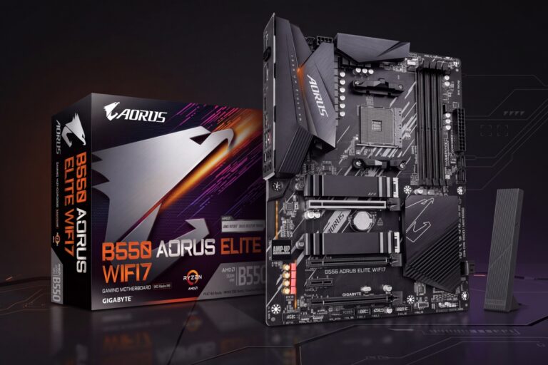 GIGABYTE renews the AM4 socket with B550 X Series boards with WiFi 7 and 10-phase VRM

