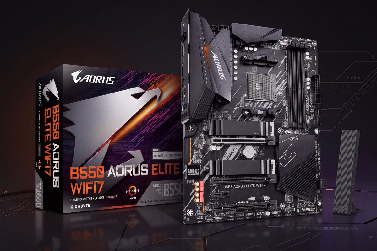 GIGABYTE renews the AM4 socket with B550 X Series boards with WiFi 7 and 10-phase VRM