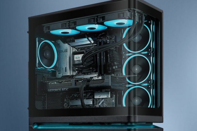 ASUS launches the Prime AP304, a panoramic case with 20 Gbps USB-C and four ARGB fans as standard