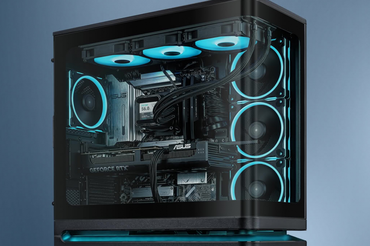 ASUS launches the Prime AP304, a panoramic case with 20 Gbps USB-C and four ARGB fans as standard