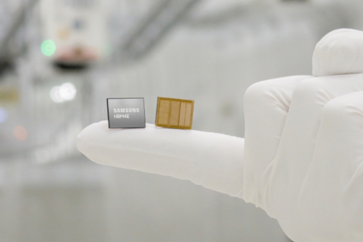 Samsung already achieves 16 Gbps per pin in its HBM4E to compete with SK Hynix