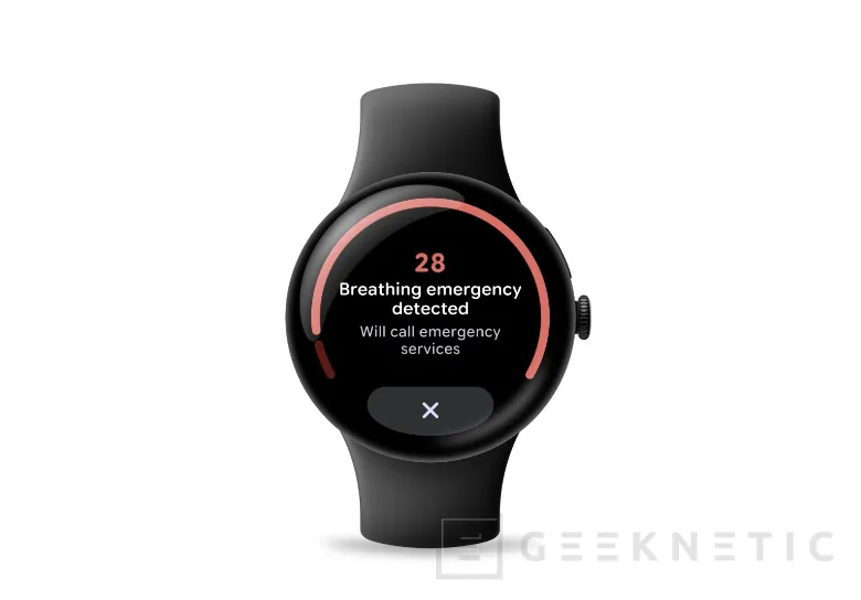 Geeknetic Google Pixel Watch 5 launches detection of respiratory emergencies and GPS with double the precision 2