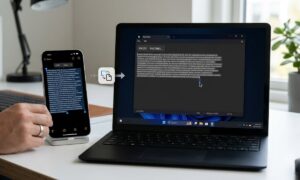 Apple is working on a new feature that will allow you to copy and paste text and other content to and from iPhones on a Windows PC
