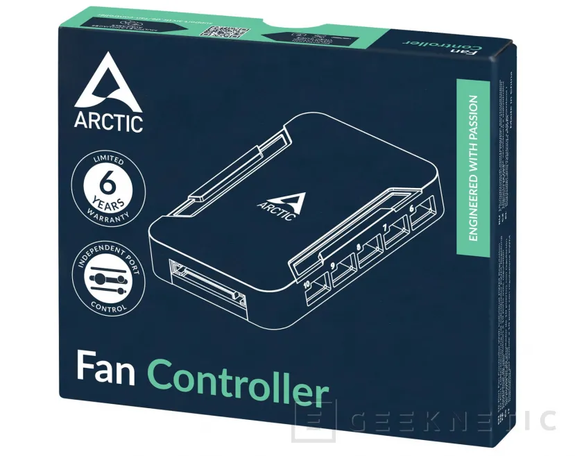 Geeknetic Arctic launches a controller capable of managing ten fans independently for 16.99 euros 2