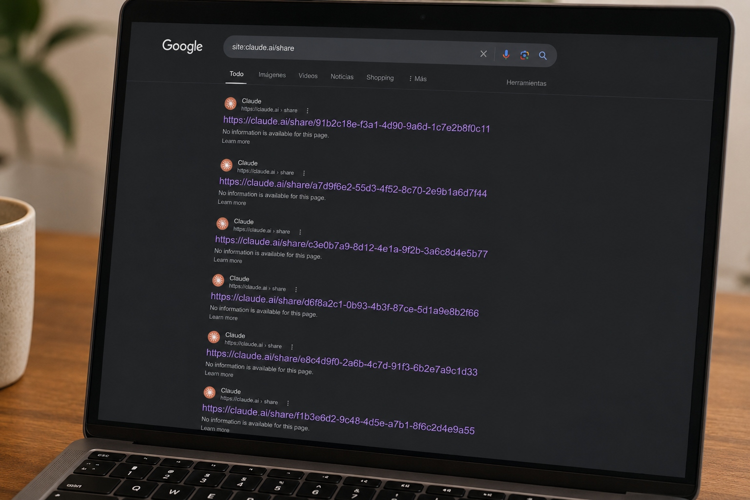 Claude's private conversations appeared on Google, with minors' data and crypto wallet keys included