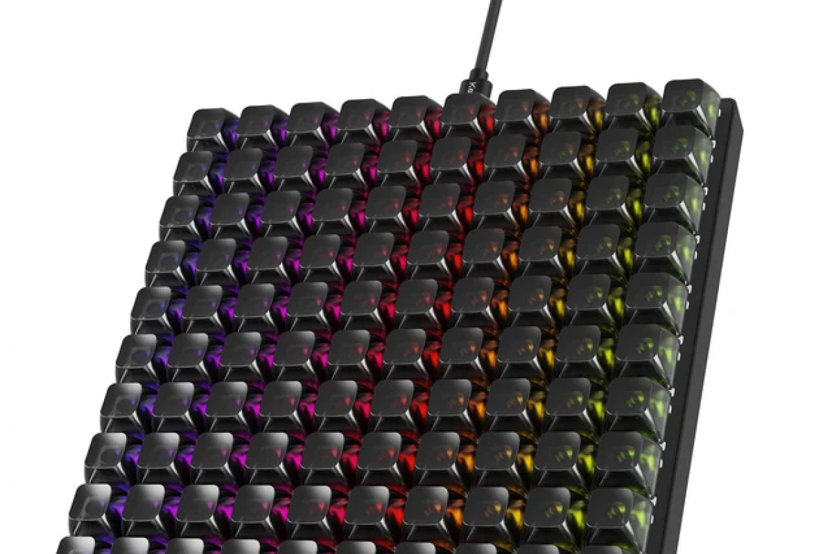Keychron introduces a macro pad with 100 programmable keys and 8,000 Hz polling rate for $64.99