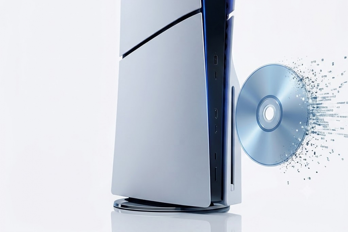 Sony adds a message on PS5 boxes with a disc reader warning of the end of the physical format in January 2028