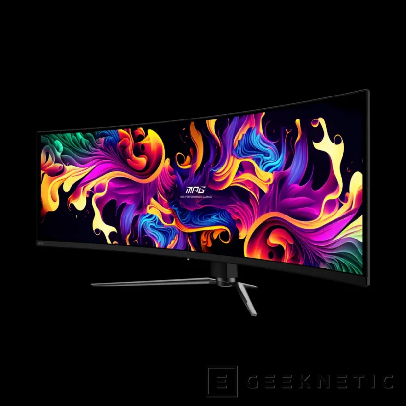 Geeknetic The 49-inch MSI MPG 491CQPX QD-OLED monitor drops to 764 euros from the MSI store 3