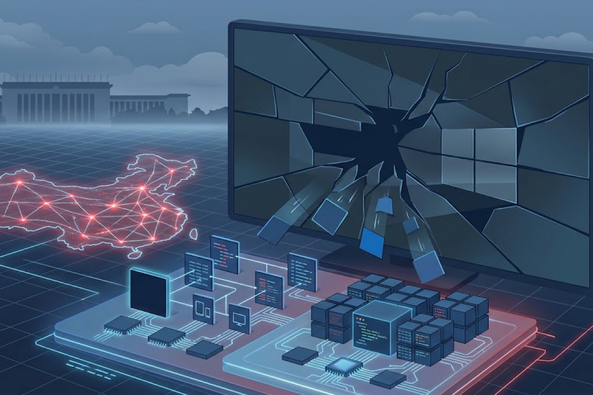 The Chinese government accelerates the end of Windows 10 on state computers and opts for local software solutions