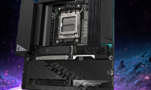 The new AORUS B850M Stealth relies on a design with rear connectors in Micro-ATX format