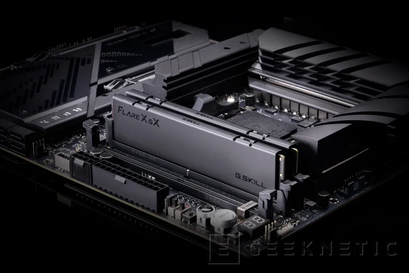Geeknetic G.Skill presents its new DDR5 AMD EXPO-ULL Flare X5X memories with 6,000 MT/s and CL36 4 latency