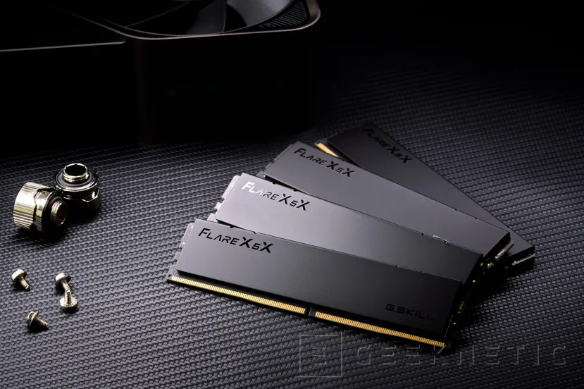 Geeknetic G.Skill presents its new DDR5 AMD EXPO-ULL Flare X5X memories with 6,000 MT/s and CL36 2 latency