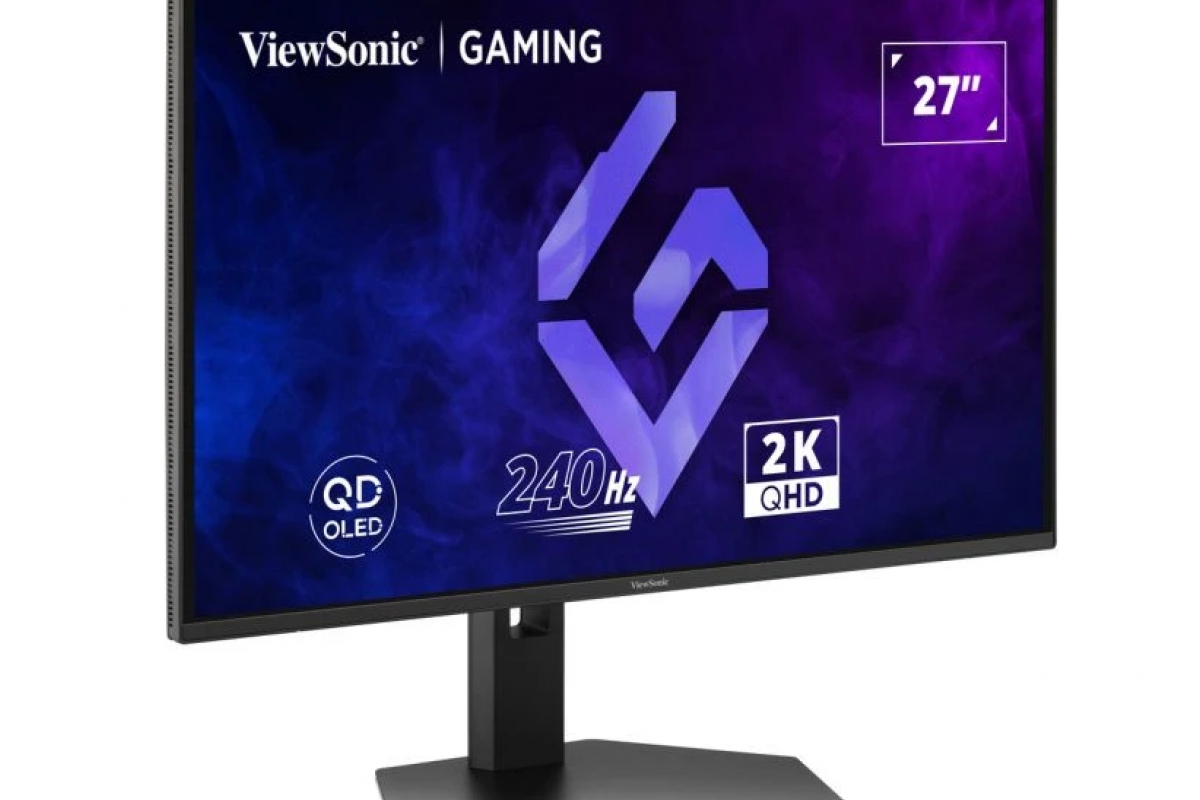 ViewSonic presents the XG2738-2K-OLED: a 27-inch 240 Hz QD-OLED monitor with 24.5" mode for eSports