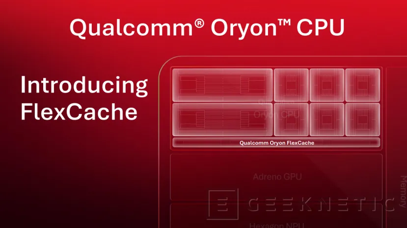 Geeknetic The next Snapdragon SoCs with next-generation Qualcomm Oryon architecture will reach 5 GHz with FlexCache 3