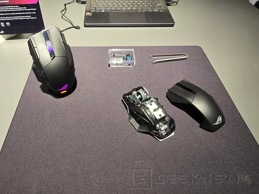 Geeknetic ASUS ROG launches the Gladius IV ACE with 8K and 65,000 DPI and recovers the SPATHA X 65K with 12 programmable buttons 5