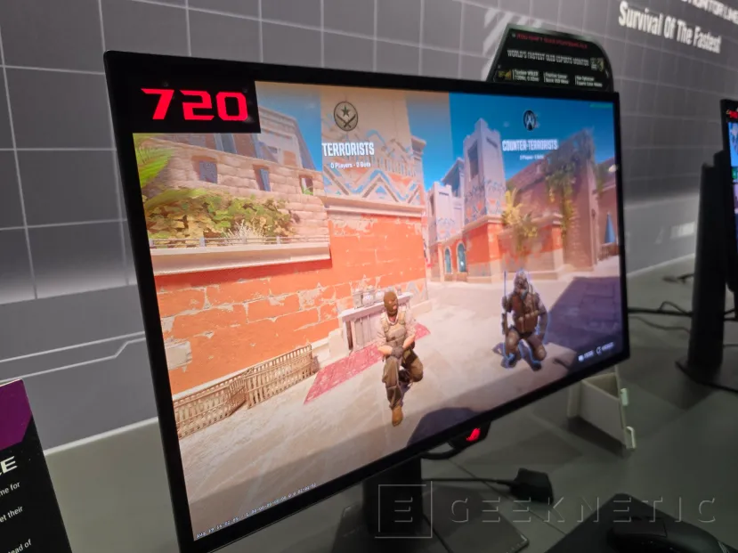Geeknetic ASUS ROG Swift OLED PG259QWS Ace: 720 Hz to be crowned the world's fastest OLED monitor 2