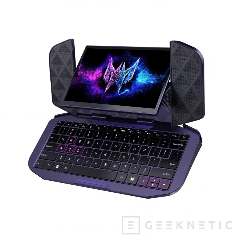 Geeknetic Acer Project DualPlay Mini concept integrates gaming and productivity design into a single device 2