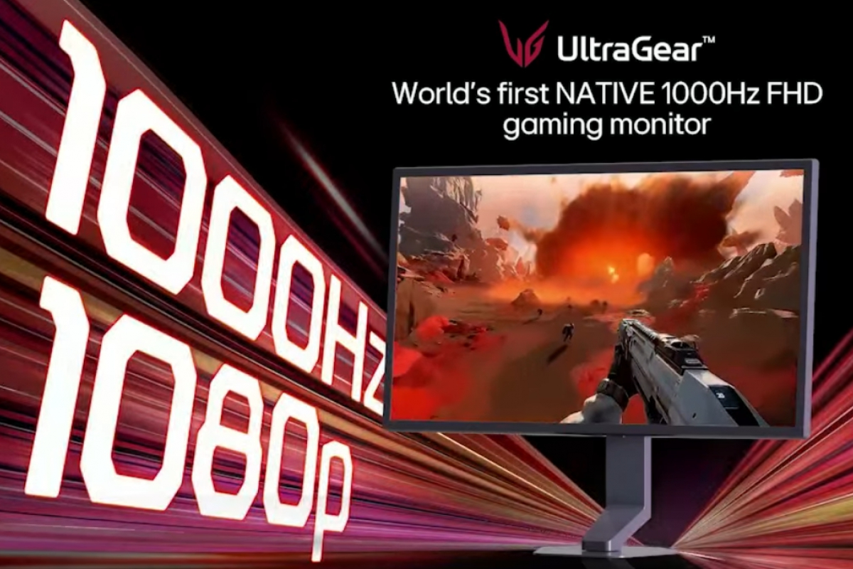 LG Ultragear 25G590B: The first monitor that reaches 1,000 Hz will arrive on August 31 and will cost one dollar for each hertz