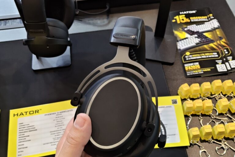 HATOR shows its Hyperpunk 3, Phoenix 3 and Hypergang 3 Wireless with hybrid ANC at IFA 2026