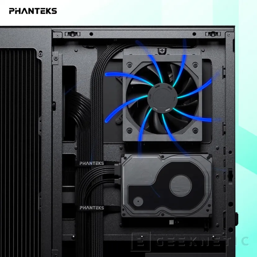 Geeknetic Phanteks launches the EX5 cases from 109.90 euros with chamber architecture and liquid cooling with 2 hidden tubes