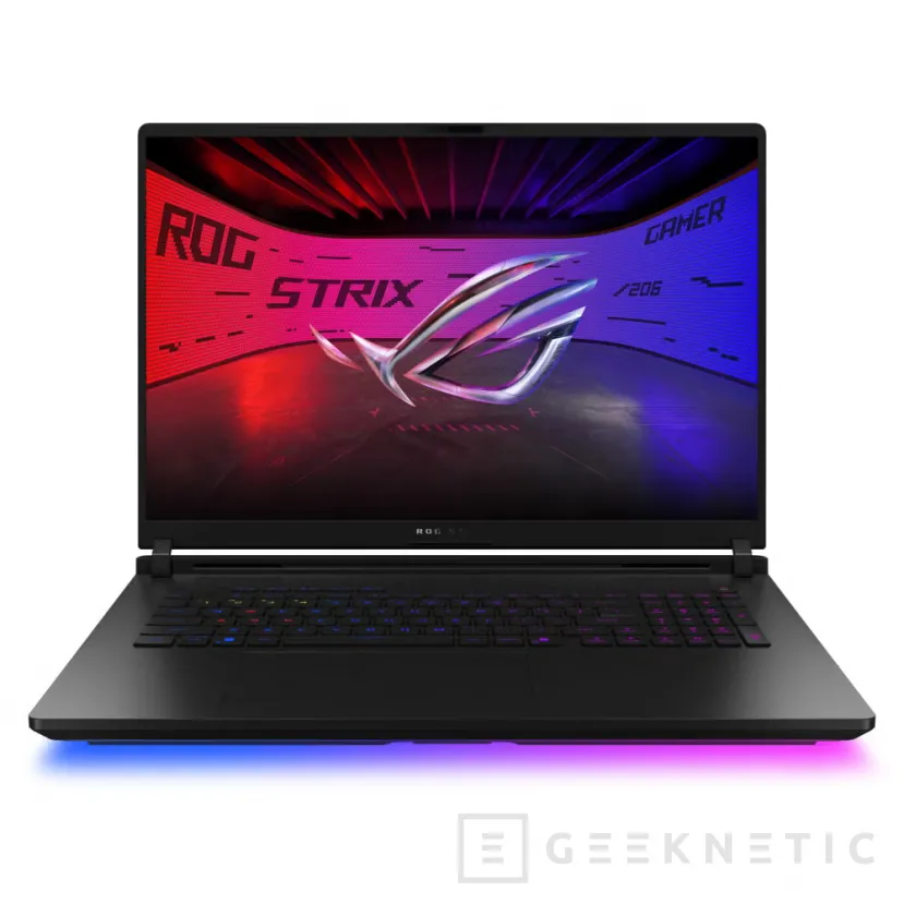 Geeknetic The ASUS ROG Strix SCAR 18 (2026) arrives in Spain with RTX 5090 and 240 Hz 4K Mini LED screen from 5,299 euros 4